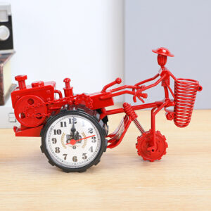 Creative Retro Tractor Model Alarm Clock Room